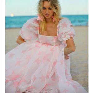 Selkie French Puff Dress